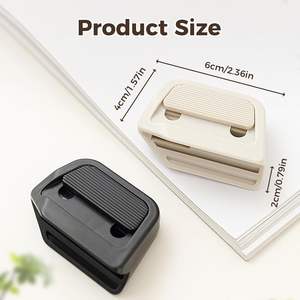 Mini-cutter à lame céramique conforme aux normes de sécurité, <span class=keywords><strong>couteau</strong></span> ouvre-boîte magnétique à rétraction automatique, idéal pour les opérations d'emballage et d'expédition sécurisées - Product Image 2