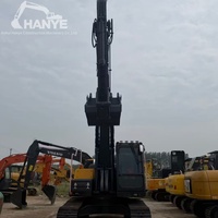 Excavatrice sur chenilles Volvo EC210D d'occasion, 21 tonnes, moteur Volvo d'origine, faible nombre d'heures de fonctionnement, pelle hydraulique pour travaux de terrassement