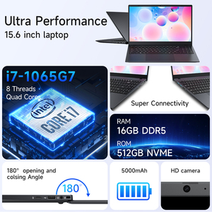 16GB <b>RAM</b> 512GB SSD 1TB Core I7 Laptop Computer Expand TF Slots Fingerprint Portable - Product Image 5