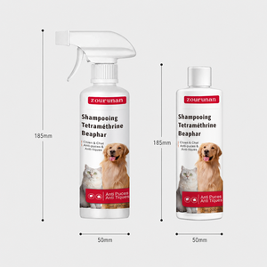 <span class=keywords><strong>Shampoing</strong></span> <span class=keywords><strong>Anti</strong></span>-<span class=keywords><strong>Puces</strong></span> Zourunan 200ml pour Chiens et Chats, Lavage et Toilettage, OEM, Marque Privée, Logo Personnalisé, Fournisseur en Gros, Vaporisateur à Gâchette - Product Image 6