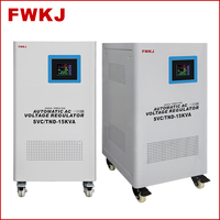 FWKJ TND3-15KVA stabilisateur de tension monophasé tnd 15kva de 90v à 220v 15000W servo avr