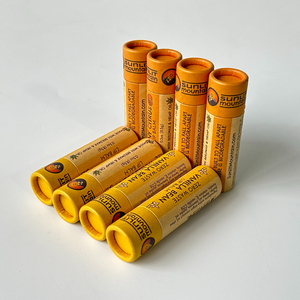 หลอดกระดาษคราฟท์สีน้ำตาลแบบดันขึ้นได้ บรรจุภัณฑ์กระดาษแข็งสำหรับบรรจุครีมกันแดดแบบแท่งทำเอง - Product Image 4