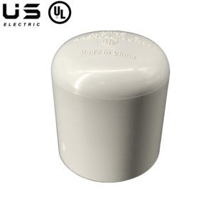 Tapa de Conducto de PVC UL, Accesorios de Conducto Eléctrico de Cédula 40 para Uso Residencial y Comercial - Product Image 1