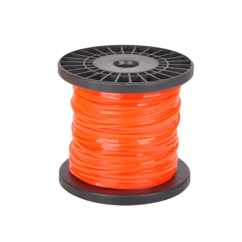 3mm * 5LB Spool Nylon Trimmer Line, round square red yellow Brush cutter Trimmer Cord