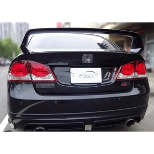 Alerón Trasero de Fibra de Carbono Estilo M para Honda Civic 8.ª Gen. FD2 2006+, Compatible con Type R Si, con Alerones Adicionales - Product Image 3