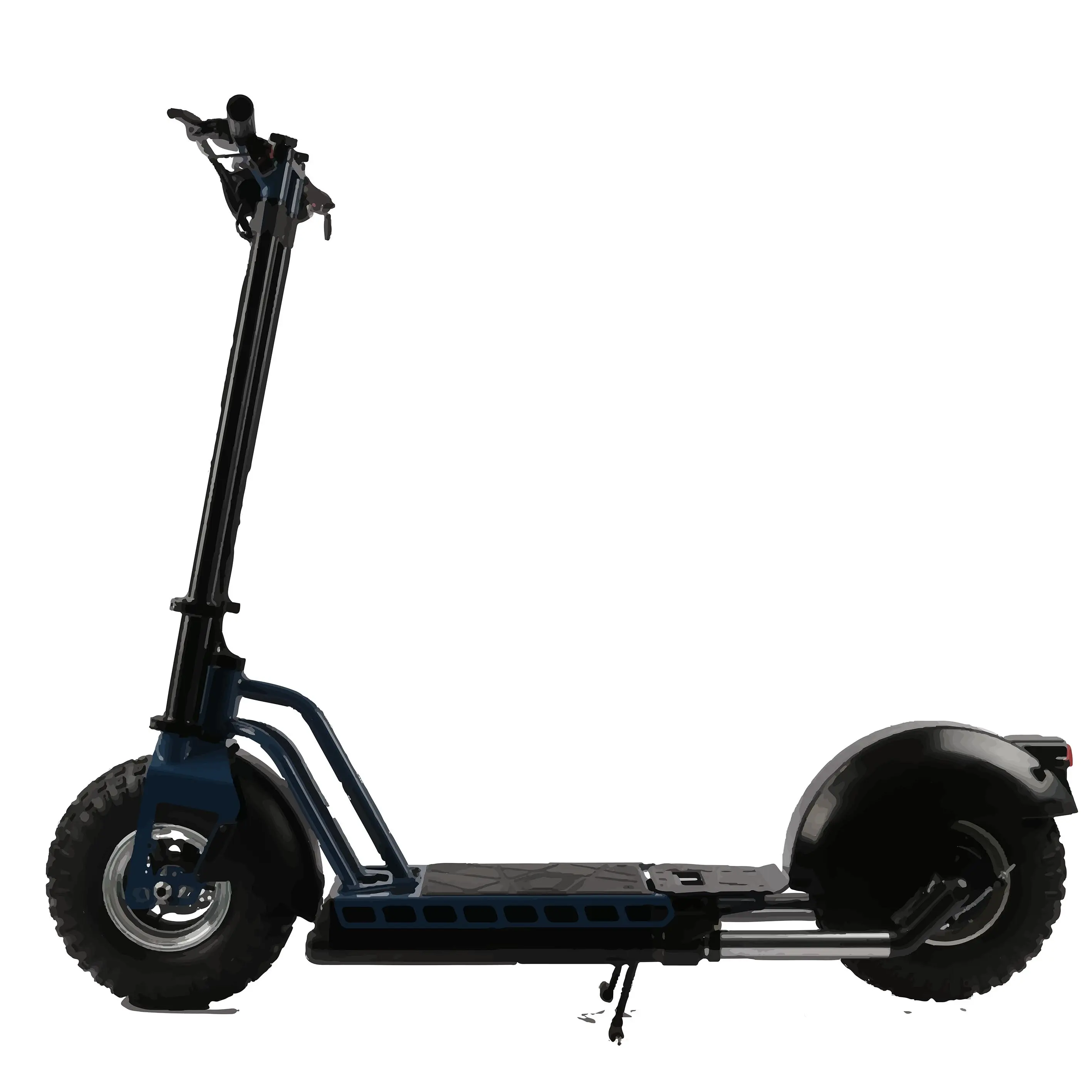 Trottinette électrique pliable à deux roues de 14 pouces, 1000W, 48V, grande roue pneumatique, pour adultes