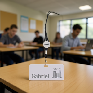 สร้อยคอพร้อมจี้ชื่อสั่งทำพิเศษ Ilan Gabriel สายคล้องคอ 45 ซม. ชุดอุปกรณ์เสริม 8 ชิ้น - Product Image 2