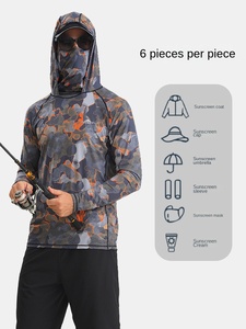 <span class=keywords><strong>Abbigliamento</strong></span> da pesca in seta di ghiaccio all'aperto <span class=keywords><strong>abbigliamento</strong></span> da pesca camouv Roadrunner <span class=keywords><strong>abbigliamento</strong></span> da pesca traspirante - Product Image 3