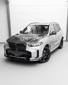 For BMW X5 Carbon Fiber Body Kit X5 LD Carbon Fiber Front Lip Diffuser Spoiler <b>Engine</b> <b>Hood</b> X5 Bumper Auto Parts - Product Image 2