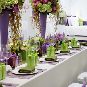 Provence Hotel <span class=keywords><strong>in</strong></span> Stile Da Cerimonia Nuziale <span class=keywords><strong>Tovaglia</strong></span> di <span class=keywords><strong>Lino</strong></span> con <span class=keywords><strong>Tovaglioli</strong></span> - Product Image 2