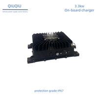 Chargeur de batterie au plomb-acide embarqué pour moto électrique Obc 3,3 kW, chargeur de batterie Lifepo4 72 V