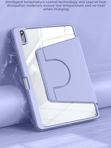 Support intelligent à rotation de 360 degrés, étui pour tablette en cuir PU antichoc dissipant la chaleur <span class=keywords><strong>iPad</strong></span> 10.<span class=keywords><strong>2</strong></span> 7e/8e/9e <span class=keywords><strong>iPad</strong></span> <span class=keywords><strong>Air</strong></span> 4/5 - Product Image 4