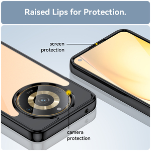 Custodia per telefono trasparente colorata per <span class=keywords><strong>Realme</strong></span> 8 5G custodia per cellulare pieghevole in acrilico duro e TPU morbido per <span class=keywords><strong>Oppo</strong></span> <span class=keywords><strong>Realme</strong></span> 11 5G - Product Image 6