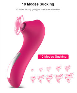 Nouveau Vibrateur Aspirant pour Stimulation Clitoridienne et Vaginale, Vente en Gros Usine, Meilleure Vente - Product Image 4