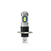 RCJ 12V Nouvelles Ampoules LED Haute Luminosité pour Voiture, Feux Antibrouillard LED H4 H7 9005 9006 DRL H1-3030 12SMD Ampoules LED Auto pour Phares Antibrouillard