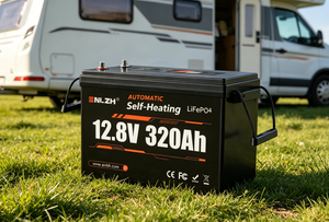 Batería Prismática LiFePO4 de 12.8V 320Ah Grado A, Batería de Iones de Litio con Función de Autocalentamiento para Sistemas de Almacenamiento de Energía - Product Image 5