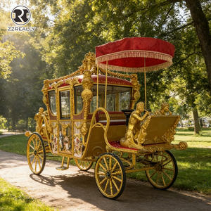 Carruaje de Caballos Real, Carruaje de Caballos de Lujo, Carros Europeos, Carruaje Eléctrico de Caballos - Product Image 5