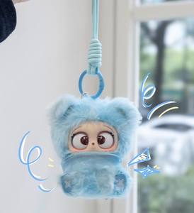 Auténticos 3 Bebés Juguetes de Moda <span class=keywords><strong>GAZO</strong></span> Frozen Muñeca Mágica de Batalla de PVC, Llavero de Peluche, Caja Sorpresa, Múltiples Adornos Lindos para Bolsos y Decoración de Escritorio - Product Image 5