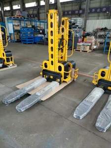 Apilador semiautomático portátil de carga automática, elevador de palés de 0,5 toneladas, 0,7 toneladas, 1 tonelada, 500kg, 700kg, 1100lbs - Product Image 4