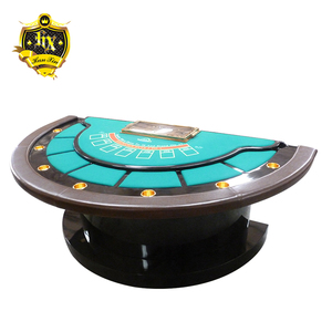 Personnalisé 8 Personne Poker Mesa <span class=keywords><strong>De</strong></span> <span class=keywords><strong>Blackjack</strong></span> Table <span class=keywords><strong>De</strong></span> Jeu En Bois Jambes Table à cartes Poker - Product Image 3