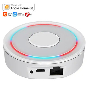 LEDEAST GW012 <span class=keywords><strong>Zigbee</strong></span> Domotique <span class=keywords><strong>Passerelle</strong></span> <span class=keywords><strong>Tuya</strong></span> et HomeKit APP Télécommande Câblé <span class=keywords><strong>Zigbee</strong></span> Hub - Product Image 1