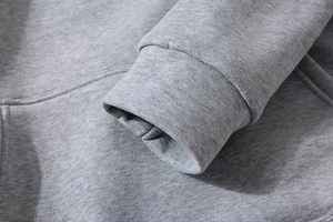 Vêtements pour hommes de haute qualité Sweatshirts à capuche Vente en gros Logo personnalisé Fabricants de pulls à capuche en éponge française - Product Image 3
