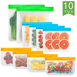 Beeman – <span class=keywords><strong>sac</strong></span> de rangement alimentaire <span class=keywords><strong>en</strong></span> <span class=keywords><strong>Silicone</strong></span> réutilisable, écologique, résistant aux fuites, <span class=keywords><strong>en</strong></span> PEVA liquide, avec fermeture éclair, vente <span class=keywords><strong>en</strong></span> gros - Product Image 4