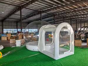 <span class=keywords><strong>Tente</strong></span> à bulles gonflable en PVC transparent |   Dôme résistant aux intempéries pour le <span class=keywords><strong>camping</strong></span> et la publicité d'événements - Product Image 4