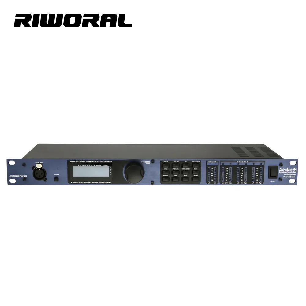 PA professional audio equalizzazione completa sistema di controllo dell'altoparlante processore DriveRack