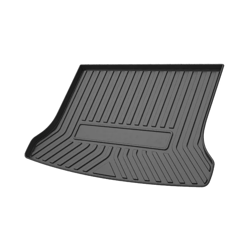 ขายTopอัตโนมัติทำความสะอาดง่ายTrunkครอบคลุมรถTrunk Mat Trunk Boot Liner FitสำหรับHyundai VernaภายในวัสดุTPE