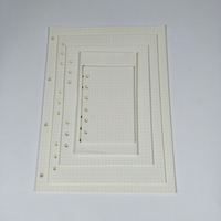 40 feuilles de papier de recharge A4/B5/A5/A6/A7 pour carnet à spirale, papier de remplissage pour classeur à anneaux, pages intérieures rechargeables