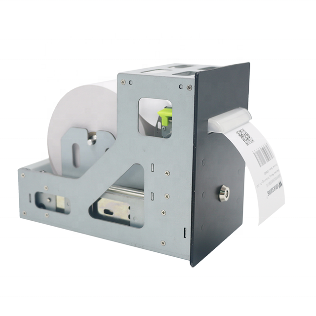 New Design 60mm Mini Thermal Kiosk Receipt Printer Embedded in Water-Proof Metal Panel Thermal Ticket Module in Stock