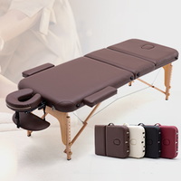 2024 Nouveau Design Camillas De Masajes Extra Large 3 Fold Portable Tables De Massage Lit Du Visage À Vendre