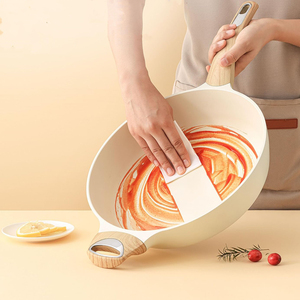 High Quality Ceramic Nonstick Die <b>Cast</b> Aluminium Bakelite Handle Oven Safe Eco-Friendly 4-5L Capacity Gas & Induction Frying <b>Pan</b> - Product Image 5