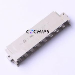 9061152911 Board-to-Board & Backplane Connector Bent Lead Through Hole,P=5.08mm Connector 15P 5.08mm Right Angle Insert 2 - Product Image 1