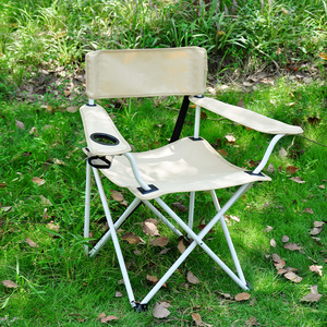 Vente en gros OEM de chaises de plage pliables surdimensionnées pour l'extérieur inclinables ultralégères pour le camping et la pêche - Product Image 5