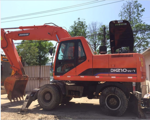 Doosan รถขุด Dh210w-7มือสองเครื่องจักรมือสอง Doosan - Product Image 4