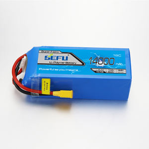 แบตเตอรี่ Sefu 14000 mAh 4 S 12 S22. | | 6 s 2 V6s1p ไร้คนขับยานพาหนะทางอากาศ (UAV) แบตเตอรี่ลิเธียม - Product Image 1
