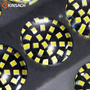 Venta caliente Control remoto Altos lúmenes Impermeable Negro Led Foco ABS PS Jardín Reflector Luces de calle solares - Product Image 6