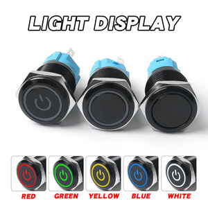 Ip65 không thấm nước quá trình oxy hóa chuyển đổi màu đen 16mm nút kim loại <span class=keywords><strong>push</strong></span> <span class=keywords><strong>button</strong></span> LED <span class=keywords><strong>push</strong></span> <span class=keywords><strong>button</strong></span> ánh sáng - Product Image 2