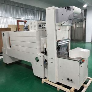 Bottiglia automatica termoretraibile pellicola di PE avvolgitrice confezionatrice con mezzo vassoio - Product Image 5