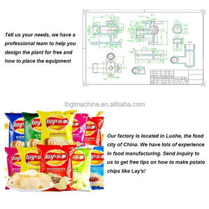 Popular Lays KFC <span class=keywords><strong>McDonalds</strong></span> Patatas fritas Línea de producción de patatas fritas - Product Image 6