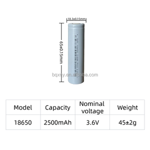 Chất Lượng Cao Cấp 2500MAh 3C Xả Chu Kỳ Dài Có Thể Sạc Lại 18650 Lithium Ion Pin Hình Trụ Di Động Sao Lưu Sử Dụng Điện - Product Image 6