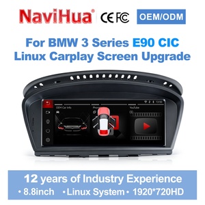 NaviHua for BMW 3Series BMW E90 E91 CCC 2004 2008 New 8.8'' OEM Style Linux System Auto Radio GPS Carplay Monitor Car <b>DVD</b> <b>Player</b> - Product Image 1