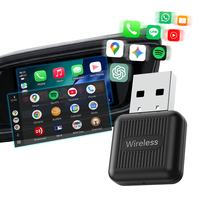Adaptateur universel 2 en 1 sans fil CarPlay et Android Auto pour voitures équipées d'un système filaire d'origine, service OEM ODM pour les grossistes