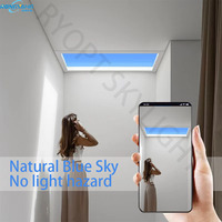 Chambre à coucher Puits de lumière artificielle Bureau Éclairage intérieur Ciel bleu Led Plafonnier pour bureau Salon