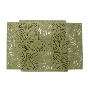 Modern Eco-Friendly Polyester Felt Plate <b>Mat</b> <b>Round</b> 5mm/3mm Thickness Customizable Home Accessory - Product Image 4