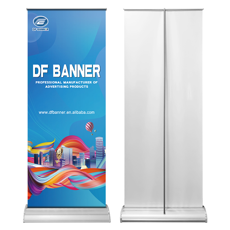 Широкоэкранный рулонный баннер, портативный рулонный баннер из сплава, высококачественный рулонный баннер с завода