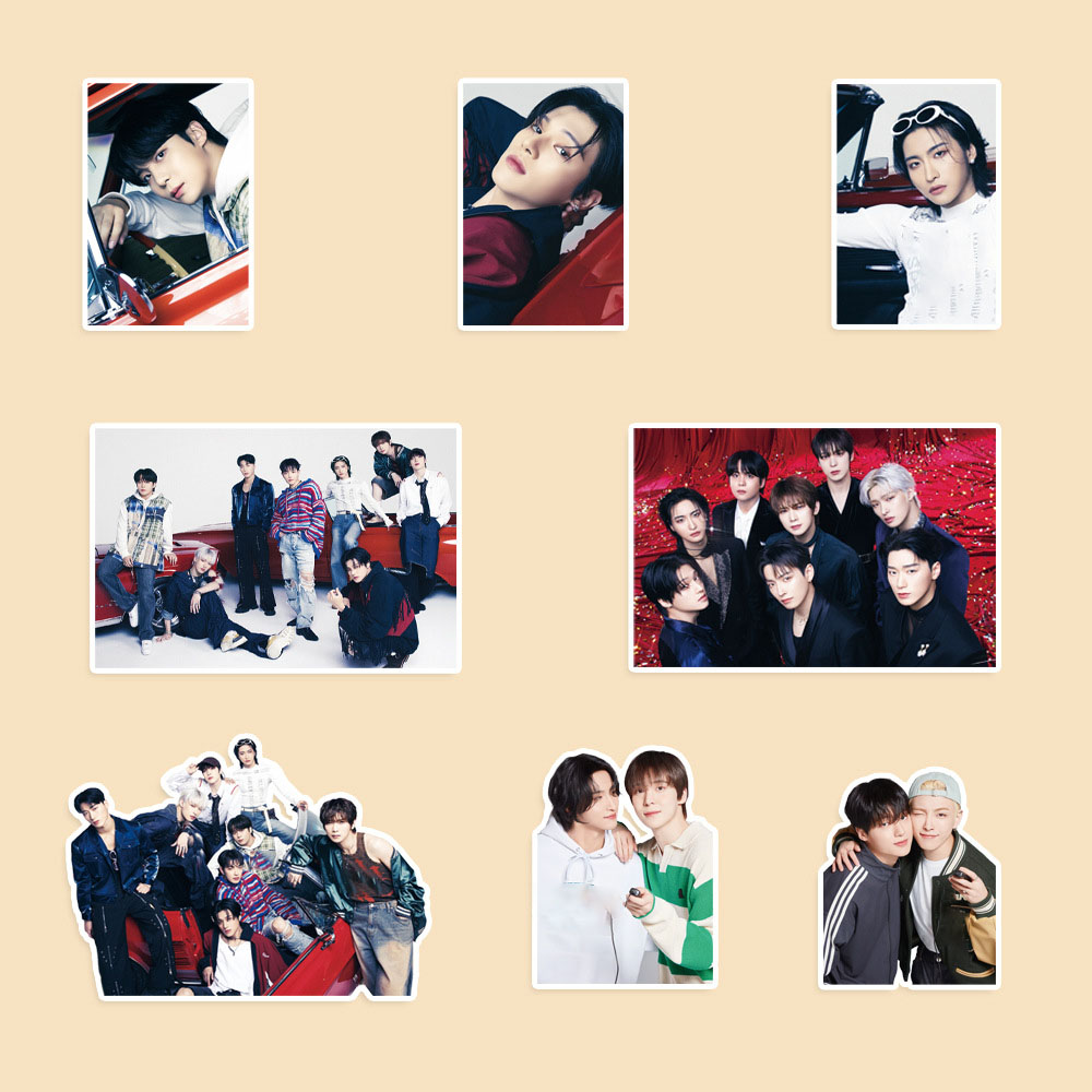 95Pcs/Set KPOP ATEEZ Birthday 4th Japan Single Self-adhesive