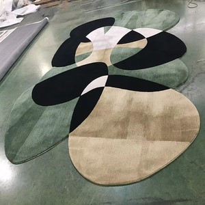 <span class=keywords><strong>Tappeto</strong></span> Artistico con Motivi Originali, Fatto a Mano, Moderno, Ecologico e Resistente alle Macchie per Arredamento di Lusso in Camera da Letto e Soggiorno - Product Image 1